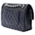 Chanel Black Medium Classic Lambskin Double Flap Nero - vista 2