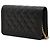 Portefeuille Boy Chanel en caviar matelassé noir avec chaîne - vue 2