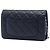 Wallet On Chain Cartera con cadena Chanel Black CC en Caviar acolchado Negro - vista 2