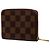 Monedero Zippy Damier Ebene marrón Louis Vuitton Castaño - vista 2