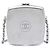Clutch Beauty Case in Capretto Patentato Bianco Chanel con Catena