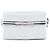 Clutch Beauty Case in Capretto Patentato Bianco Chanel con Catena - vista 3