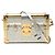 Louis Vuitton Epi Silver Petite Malle Argento