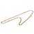 Collana lunga a catena vintage Chanel in oro D'oro - vista 2