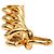 Chanel Cambon Logo Plate Chain Belt Gürtel Golden - Ansicht 4