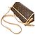 Borsa a tracolla lunga Louis Vuitton Monogram Popincourt Marrone - vista 4