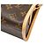 Borsa a tracolla lunga Louis Vuitton Monogram Popincourt Marrone - vista 5