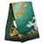 Hermès Sciarpa Hermes Carre 90 COSMOS Bianco Verde Giallo - vista 2