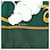 Hermès Sciarpa Hermes Carre 90 COSMOS Bianco Verde Giallo - vista 7