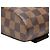 Borsa a tracolla Louis Vuitton Damier Geronimos Marrone - vista 5