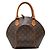 Borsa Louis Vuitton Monogram Ellipse PM Marrone
