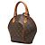 Borsa Louis Vuitton Monogram Ellipse PM Marrone - vista 2