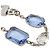 Portachiavi Louis Vuitton Marrone Argento Blu - vista 4