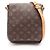 Borsa a tracolla Louis Vuitton Musette Salsa Monogram Marrone