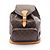 Zaino/Borsa Louis Vuitton Montsouris GM Monogram Marrone