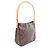 Borsa a Spalla Louis Vuitton Looping MM Monogram Marrone - vista 2
