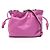 Clutch e borsa a tracolla mini Flamenco Loewe Porpora
