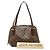 Borsa a Spalla Louis Vuitton Damier Belem MM Marrone - vista 12