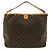 Borsa a Spalla Louis Vuitton Monogram Delightful MM Marrone - vista 2