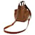 Borsa Loewe Hammock Mini Marrone  - vista 3