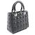 Christian Dior LADY DIOR Cannage Borsa 2-Way Nero - vista 2