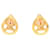 Orecchini Chanel Coco Mark Teardrop D'oro  - vista 1
