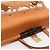 Gucci Flower Carving Handtasche Braun Weiß - Ansicht 9
