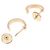 Orecchini Cartier Mini Love - vista 3