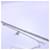 Hermès Kelly Clochette Diamond Platinum Lock Key Chain Silvery  - view 5
