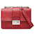 Saffiano Bolso de Hombro con Cadena Prada Roja  - vista 1