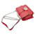 Saffiano Bolso de Hombro con Cadena Prada Roja  - vista 8