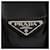 Borsa a tracolla e messenger con placca logo Triangle di Prada Nero - vista 10