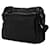 Borsa a tracolla e messenger con placca logo Triangle di Prada Nero - vista 2