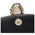Bulgari Borsa a tracolla con catena Bvlgari Serpenti Diamond Blast Nero - vista 10