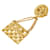Spilla Vintage Matelassé Chanel Coco Mark D'oro  - vista 1