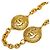 Collana lunga con catena con il logo Coco di Chanel D'oro - vista 2