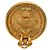 Orecchini a clip rotondi Chanel Coco Mark Vintage D'oro - vista 3