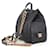Borsa Chanel 25 Medium Matelassé Nero - vista 2
