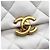 Borsa a tracolla con catena bianca Chanel Bianco - vista 6
