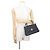 Borsa Chanel Chevron Coco Mark Nero D'oro - vista 4