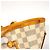 Borsa Tote Louis Vuitton Damier Azur Neverfull MM Bianco - vista 7