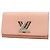 Cartera larga Twist en piel Epi Louis Vuitton Rosa