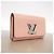 Cartera larga Twist en piel Epi Louis Vuitton Rosa - vista 2