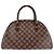 Borsa Louis Vuitton Damier Ribera MM Marrone Damier ebene
