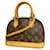 Borsa Louis Vuitton Alma BB Monogram Marrone