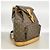 Zaino Louis Vuitton Monogram Montsouris GM Marrone - vista 2