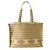 Triomphe Céline Celine Canvas Tote Bag in Elfenbein Roh