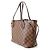 Borsa Tote Louis Vuitton Damier Ebene Neverfull PM Rosso - vista 2