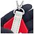 Cluny Borsa a tracolla in pelle Epi Louis Vuitton Bianco Rosso - vista 15
