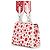 Cluny Borsa a tracolla in pelle Epi Louis Vuitton Bianco Rosso - vista 2